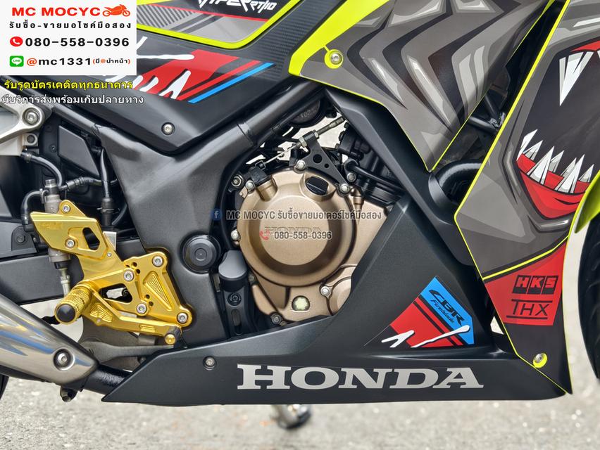 CBR 300 Abs 2018 รถบ้านแท้ เครื่องท่อเดิมๆ ชุดสีสภาพสวย กุญแจบุคเซอวิสครบ   No1100 10