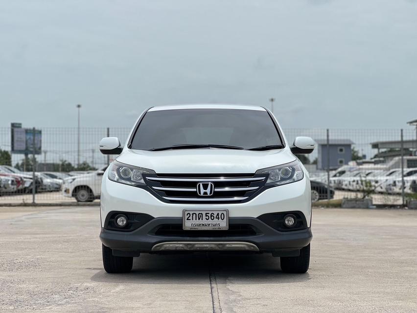 รหัสรถ JRS5640 ถูกมากๆ กับ HONDA CR-V (4WD) 2013 สีขาว