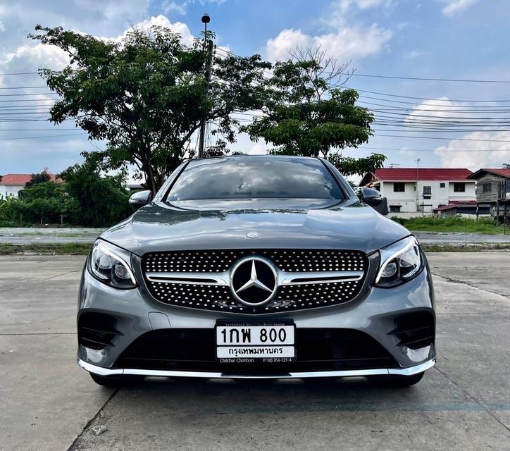 #Benz #GLC 250D COUPE AMG Dynamic 4 MATIC ดีเซล สีเทา ปี2017 รหัส AP800 2