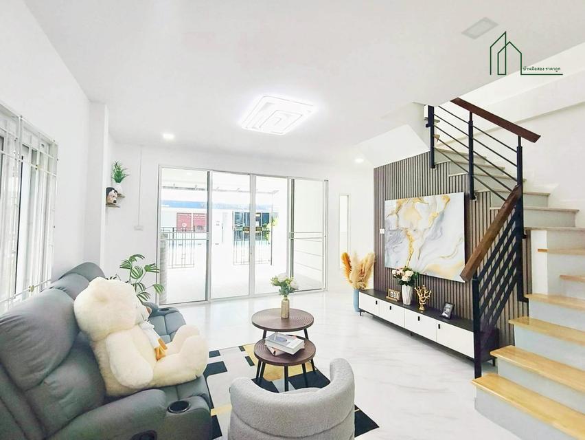 หมู่บ้าน อาร์ เค พาร์ค หทัยราษฎร์ หลังมุม รีโนเวทใหม่พร้อมอยู่ 9