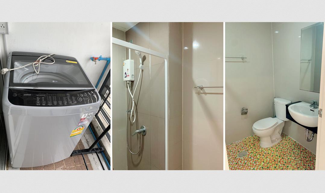 คอนโด แอร์ลิงค์ เรสซิเดนซ์ 29 ตารางเมตร ชั้น7 อาคาร 2 ตกแต่งครบ 6