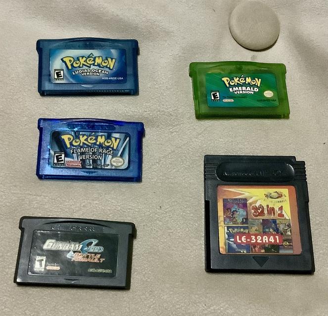 🎮 Game Boy Advance (GBA) รวม 5 ตลับ(เหมา)