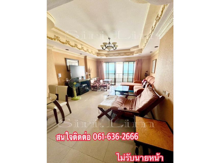 คอนโดติดทะเล โครงการ คอนโดเทล คลิฟ แอนด์ บีช กฤษดานคร ห้องใหญ่พิเศษ 99.41 ตารางเมตร 2 ห้องนอน ชั้น 31 วิวทะเล 180 องศา 1