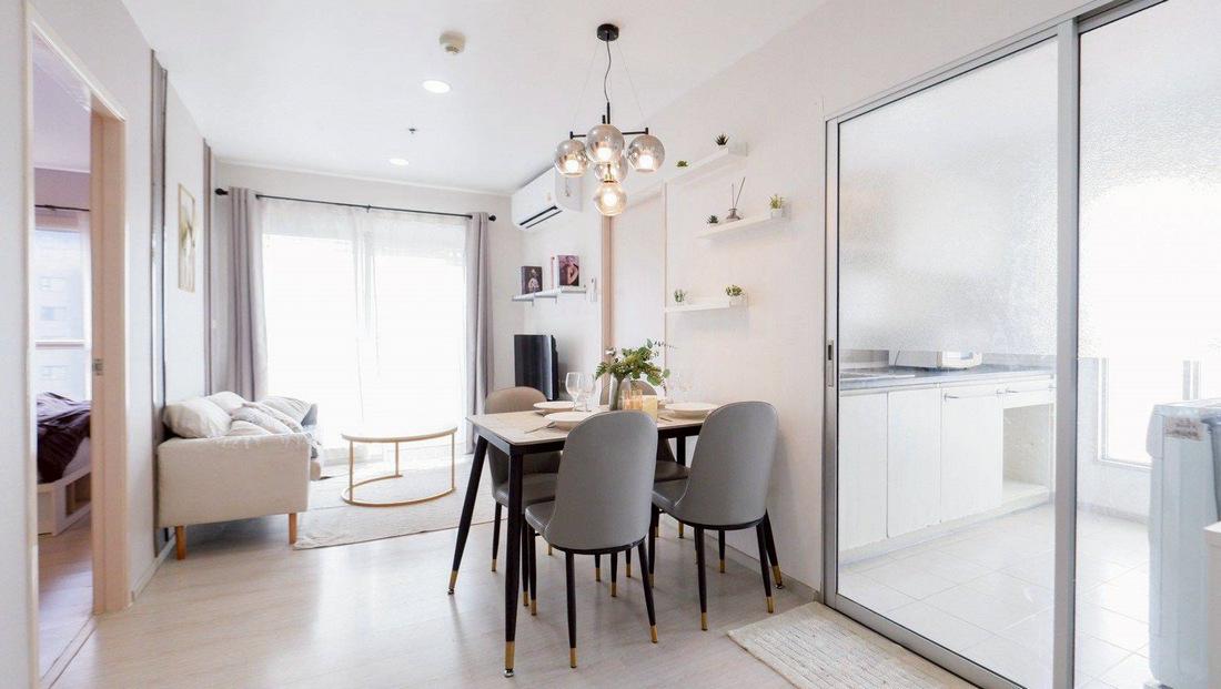 เจ้าของขายเอง คอนโด แอสปาย สาทร-ตากสิน (Timber Zone) 2 นอน ห้องมุม ตกแต่งครบ ฟรีดาวน์ กู้ได้เต็ม 2