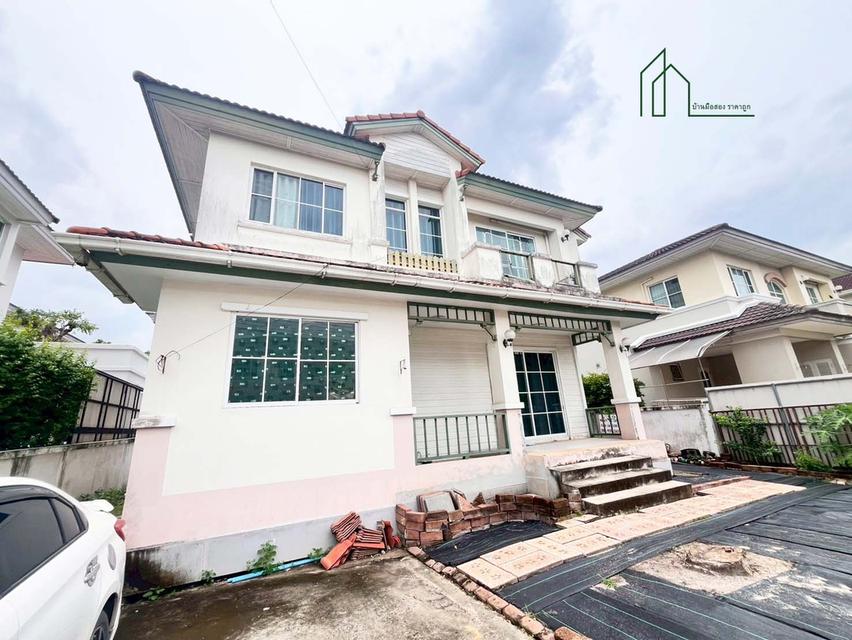 บ้านเดี่ยว 2 ชั้น ปาริชาติ สุวินทวงศ์ ถนนคุ้มเกล้า11 ใกล้นิคมลาดกระบัง 2