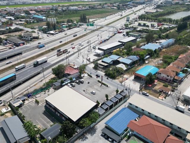 ขายที่ดิน พร้อมร้านค้าให้เช่าใกล้โรงเรียนโรงเรียนสารสาสน์วิเทศบางบัวทอง ต.ลำโพ อ.บางบัวทอง จ.นนทบุรี, 1-3-66.3 ไร่ ราคา  2