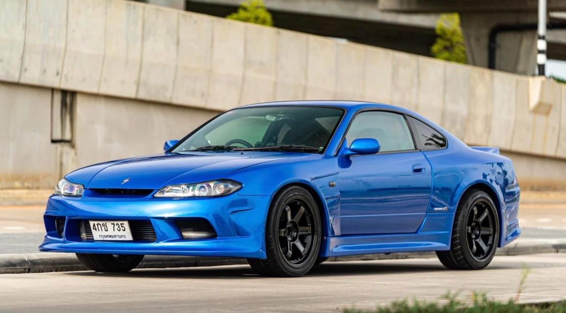 NISSAN SILVIA S15 สีน้ำเงิน ปี 2000  4