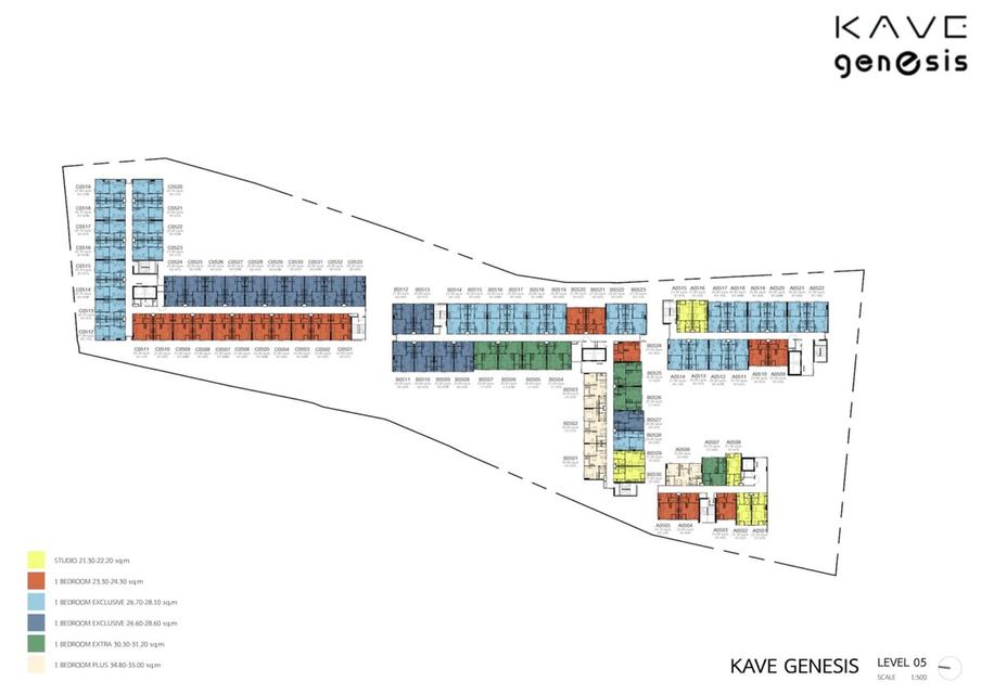 ขายดาวน์สัญญาคอนโด Kave Genesis นครปฐม (ตรงข้ามเซนทรัลนครปฐม!!!) 2