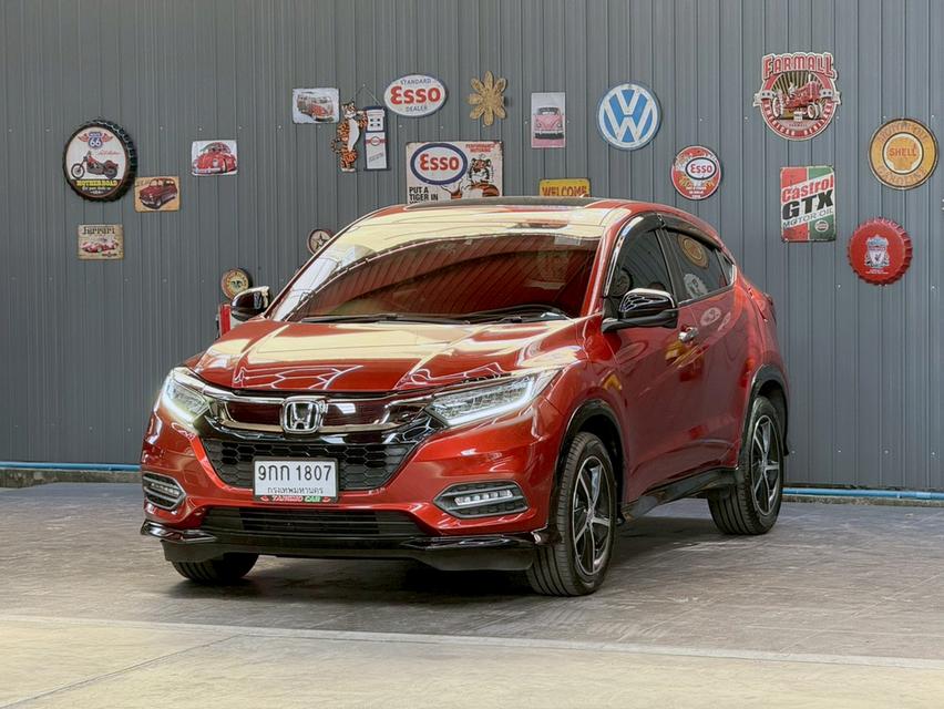 HONDA HR-V 1.8 RS ปี2019 รถครอบครัวเข้าใหม่ สวยสภาพนางฟ้า ตัวท็อปสุด