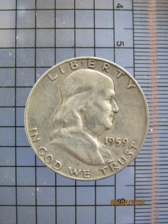 เหรียญ half dollar(Kennedy) 1967, 1964, 1959 เนื้อเงิน น้ำหน 2