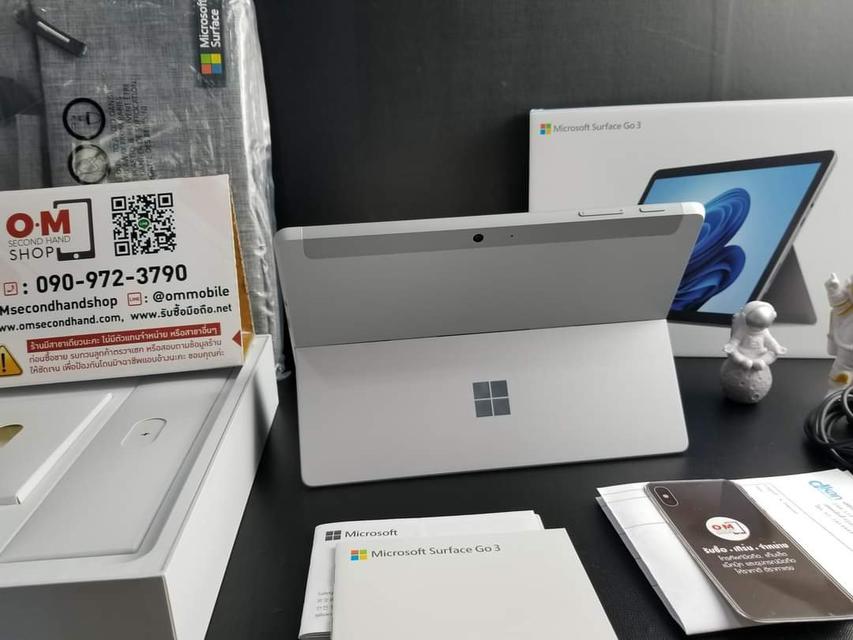 ขาย/แลก Microsoft Surface Go3 8/128GB (Wifi) Core i3 ศูนย์ไทย ประกันศูนย์ 17/11/2565 สวยมาก เพียง 18,900 บาท  6