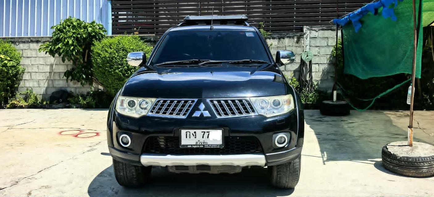 Mitsubishi Pajero Sport 2.5 GT 2WD ดีเซล ตัวท็อป สีดำ เกียร์อัตโนมัติ 7 ที่นั่ง เลขไมล์ 186,660 กม. รถบ้านเจ้าของขายเอง พร้อมใช้งาน ราคา 280,000 บาท