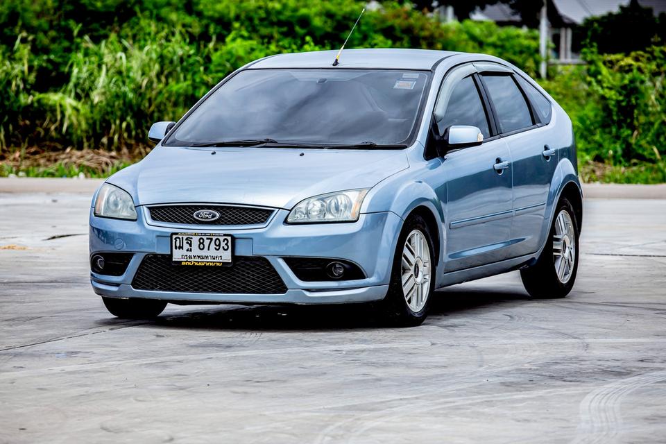 Ford focus 1.8 Sport ปี 2008 สีฟ้า เดิมโรงงานสวยสภาพดี