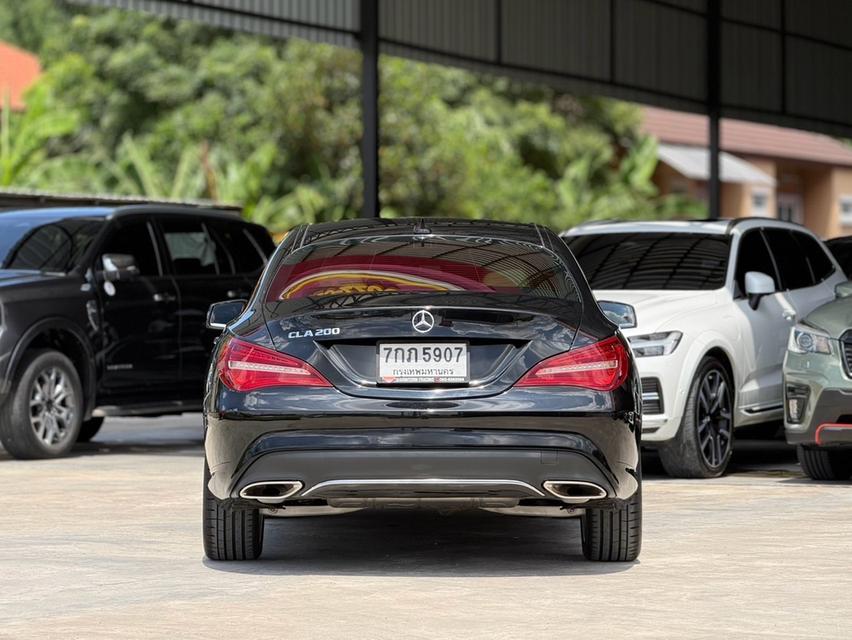2017 BENZ CLA-CLASS, 200 โฉม W117 ปี13-20 สีดำ เกียร์ออโต้ เครื่องเบนซิน รถบ้านแท้ รุ่นใหม่ Facelift รูปที่ 6