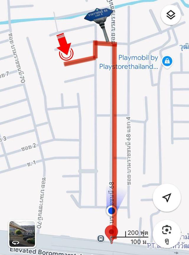 ขายที่ดิน บรมราชชนนี 68 ใกล้ ถนนใหญ่เพียง 600ม. 128 ตร.ว. 3