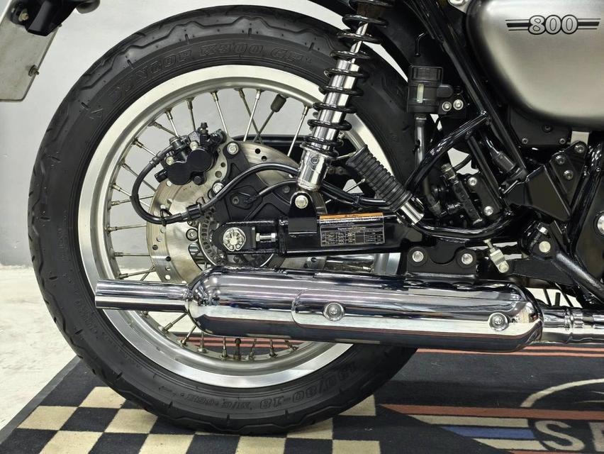 สภาพสวยไม่ต่างจากออกศูนย์ Kawasaki W800 ปี 2019 abs รูปที่ 14