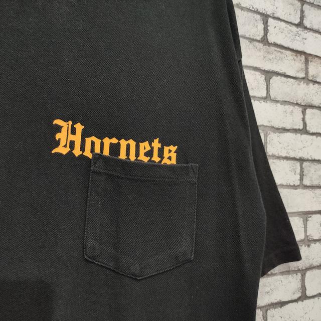 เสื้อยืด NBA Charlotte Hornets ลายอักษรยุโรปดั้งเดิม สีดำ ไซส์ M รูปย่อยที่ 4