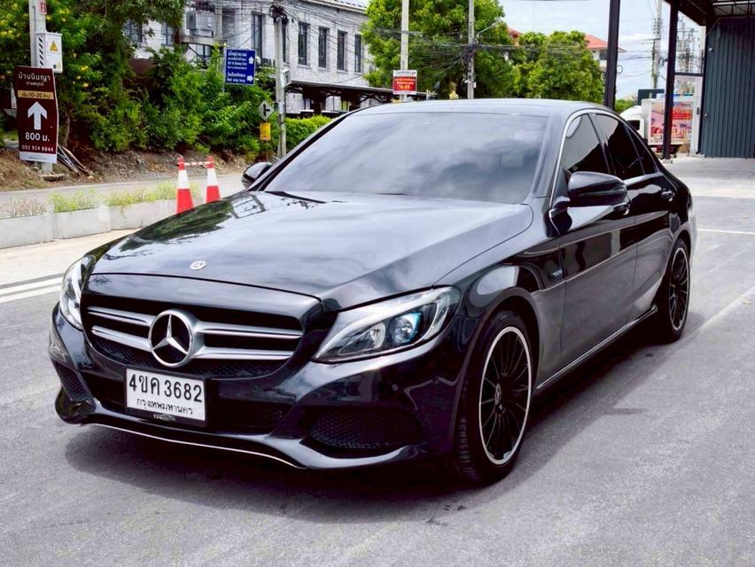 รหัสรถ KPV3682 2018 BENZ C350e AVANTGARDE
