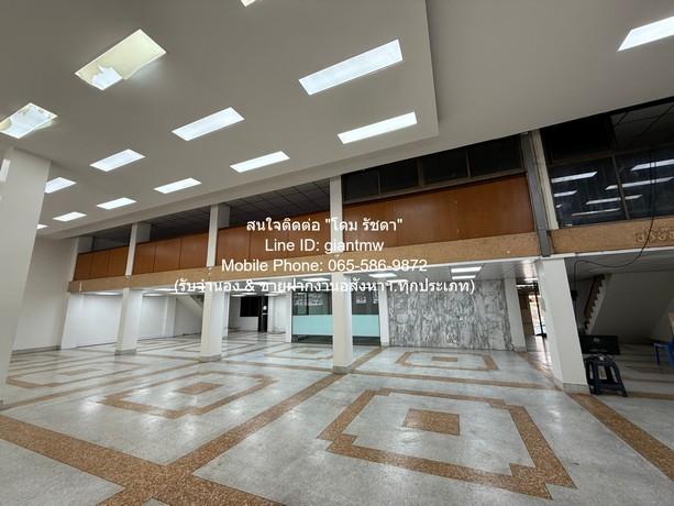 สำนักงาน ขายอาคารสำนักงาน 6 ชั้น (รีโนเวทแล้ว) มีลิฟต์ พร้อมโรงจอดรถ ติดถนนรัชดาภิเษก 161 ตร.ว. (พื้นที่ใช้สอย 2,408 ตร. 1