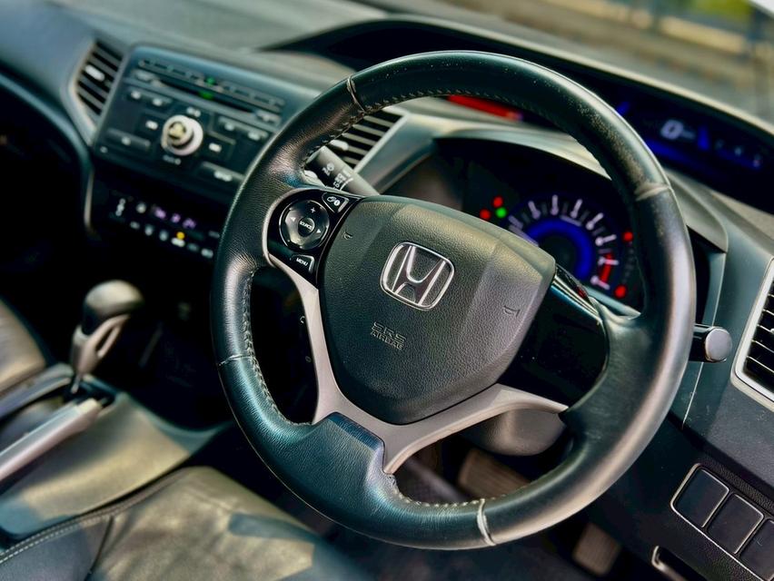 Honda Civic FB 1.8Eเครื่องยนต์: เบนซิน เกียร์:AT ปี:2015 สี:ขาว ไมล์ : 15x,xxx รูปที่ 12