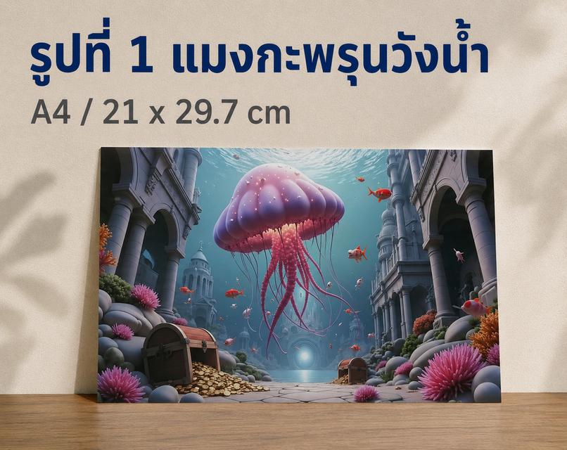 ภาพอาร์ตแนวแฟนตาซีใต้ทะเลลึก รูปที่ 1