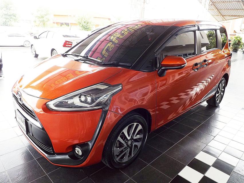 รหัสรถ KCY4643 TOYOTA SIENTA 1.5V AUTO ปี 2018 สีส้ม รูปที่ 4