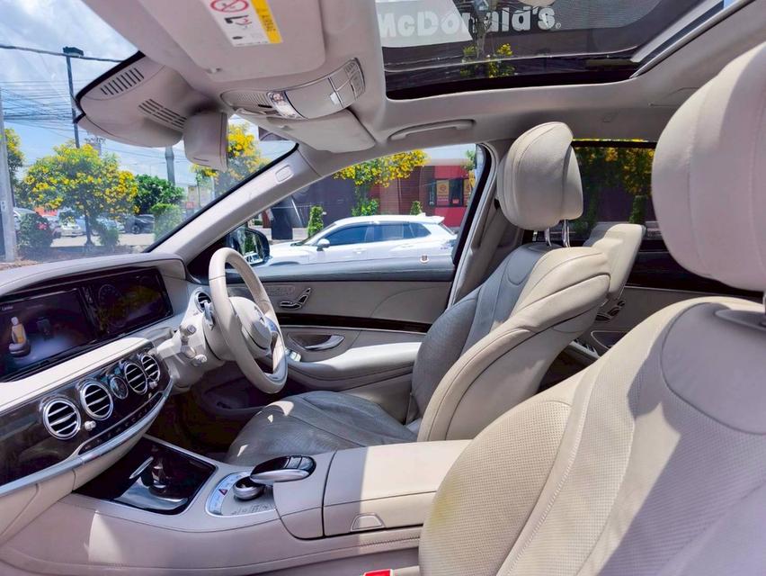รหัสรถ KPV5585 2017 BENZ S500e EXECUTIVE สีเทา 11