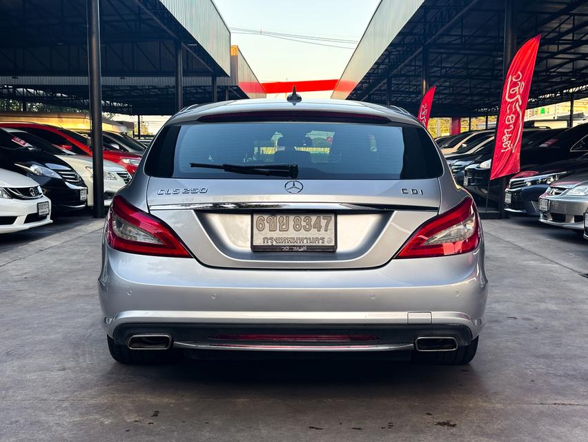 ขายรถ Benz CLS 250D 2.1 W218 Shooting Brake AMG CDI Wagon ปี 2013 สีเทา เกียร์ออโต้ รูปที่ 6