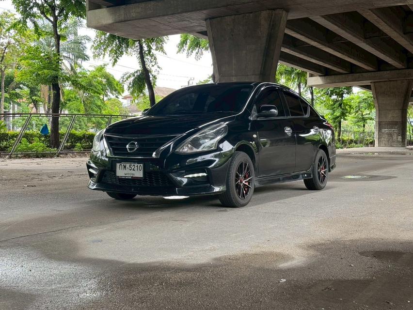ขายรถ nissan Almera 1.2E Sportech ปี 2015 สีดำ เกียร์ออโต้