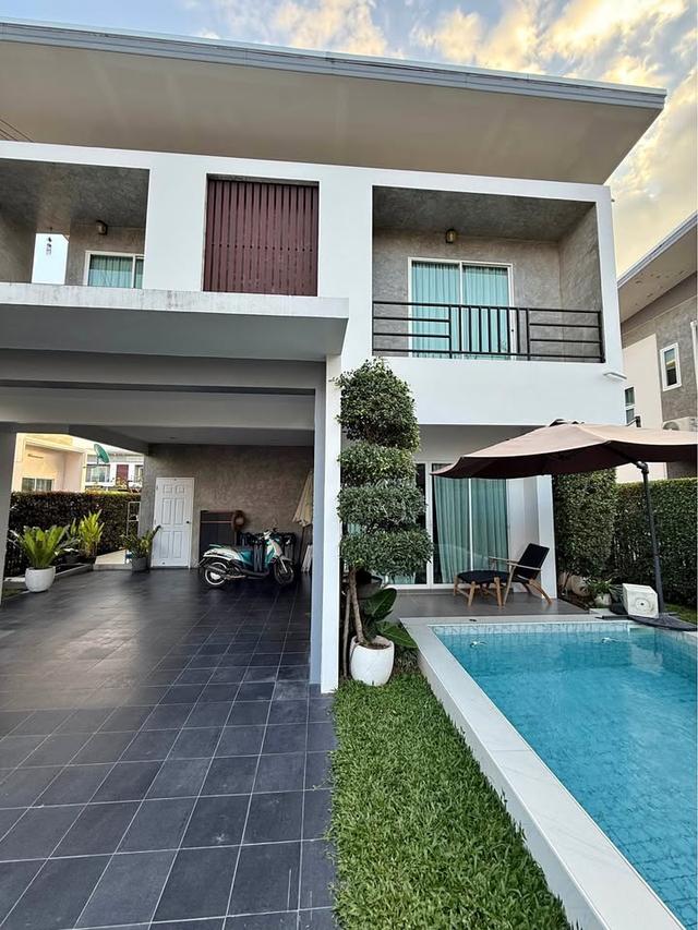 ให้เช่าบ้านเดี่ยวสองชั้น  3 ห้องนอน 3 ห้องน้ำ บ้านในโครงการพร้อมคลับเฮ้าส์สระว่ายน้ำ เฟอร์ครบ 🏠🌿💦 1