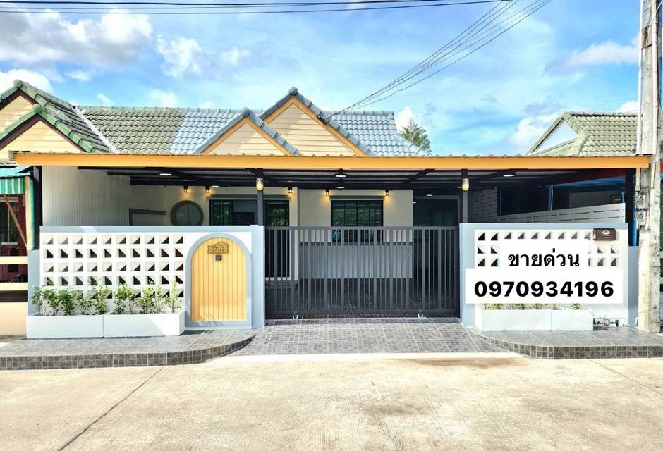 ขายบ้านแฝดรีโนเวทใหม่ทั้งหลัง 1