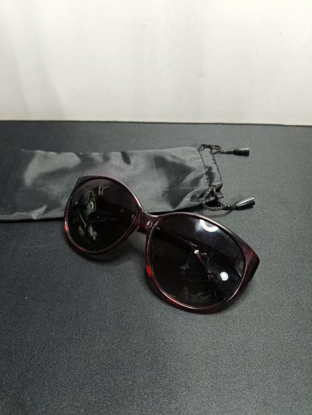 แว่นตากันแดดผู้หญิง E L L E กรอบลายกระสีแดงบาร์กันดี รุ่น ELT8969 รูปที่ 5