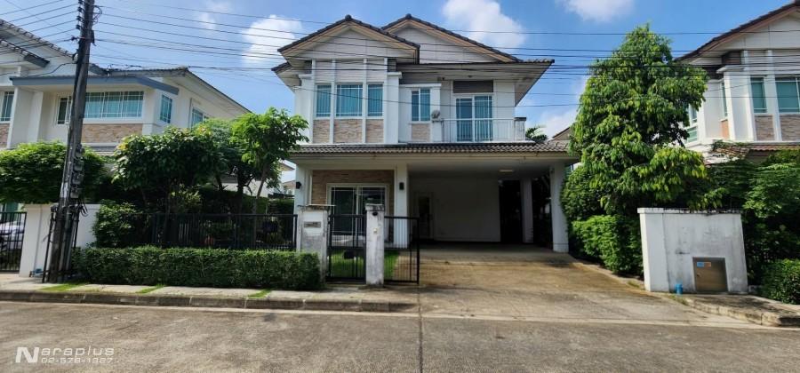 69100598 : ขายบ้านเดี่ยว 2 ชั้น หมู่บ้านมัณฑนา รามอินทรา-วงแหวน ติดถนนเลี่ยบวงแหวนกาญจนาภิเษก คันนายาว กรุงเทพฯ 1