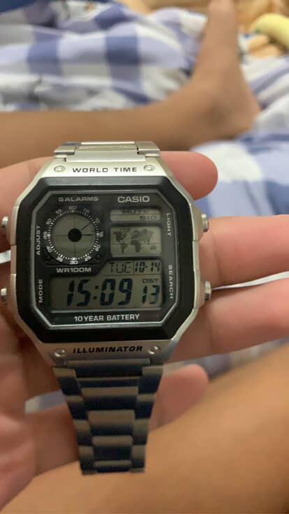 นาฬิกา CASIO ILLUMINATOR 