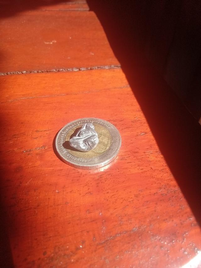 พระปิดตามหาลาภรุ่นแรก เนื้อตะกั่ว พิมพ์เล็ก หลวงพ่อสาคร วัดหนองกรับ