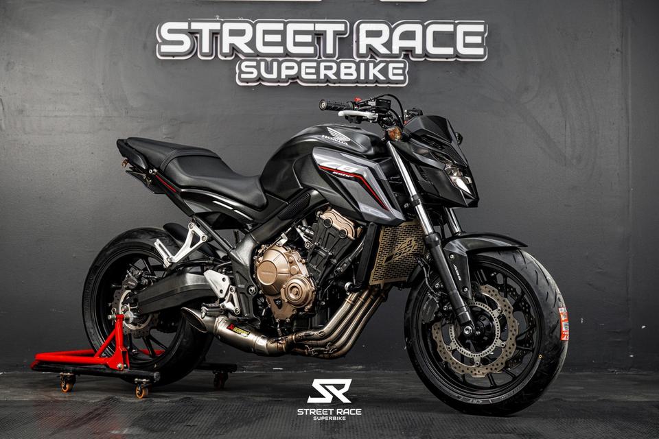 CB650F ดำ 2017 ราคาเงินสด 115,000 บาท
