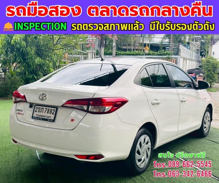 ❇️ปี2022 Toyota Yaris Ativ 1.2  Entry ❇️ไมล์แท้ 82,xxx กม. ❇️เกียร์ออโต้  ❇️เครื่องเบนซิน +LPG 6