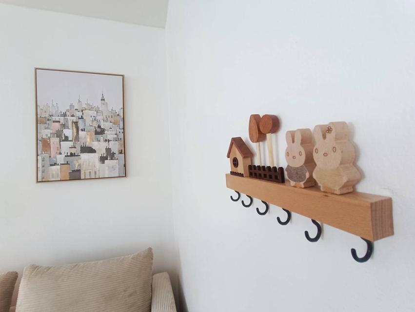 (ลดเพิ่ม 40,000 บาท) ห้องน่ารัก วิวดีม๊ากกกก รีโนเวท มีเครื่องใช้ไฟฟ้า ผ่อนถูก 5,xxx บาท ตึก D ชั้น 28 โล่ง ลมเย็น ใกล้ IKEA บางนา 15