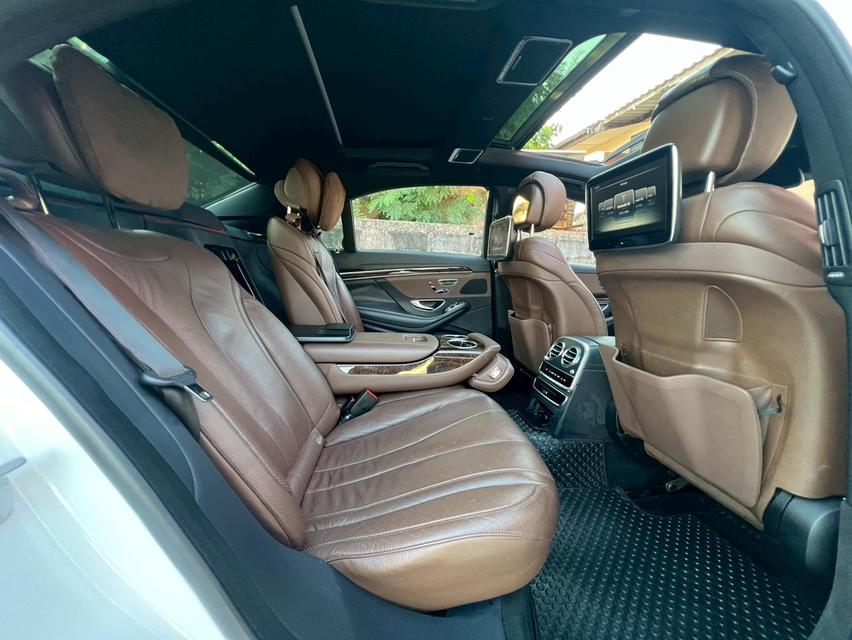 ปี 2017 BENZ S-CLASS, S500e เดียวป้ายแดงคู่มือบุ๊คเซอร์วิสครบ มีประกันภ้ยชั้น1 วิริยะ เหลือ รูปที่ 8