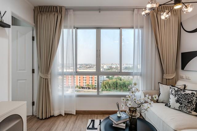 ขายถูกคอนโด ลุมพินี วิลล์ 45.84 ตร.ม.แต่งสวยมาก แถมเฟอร์ แจ้งวัฒนะ เลียบคลองประปา ใกล้ รถไฟฟ้าแยกปากเกร็ด,ห้างเมเจอร์ ปา 3