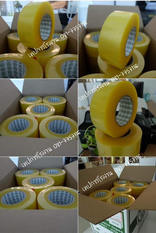 เทปกาวราคาโรงงาน เทป200หลา เทป300หลา 081-7757116 5