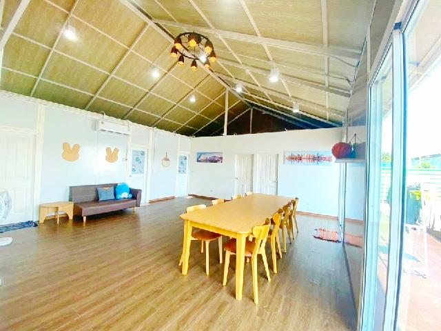 ให้เช่า Pool Villa บ้าน 6 แอร์ 4 นอน ม.พระจอมเกล้าลาดกระบัง 4กม. APL สุวรรณภูมิ 2.2 กม. หลวงแพ่ง 180 ตร.วา.เฟอร์ เครื่อง 2