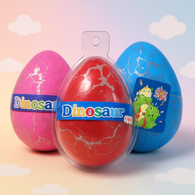 DINOSAUR EGGS ไข่ไดโนเสาร์แช่ น้ำใบใหญ่ ไดโนเสาร์ฟักจากไข่มหัศจรรย์ ให้คุณหนูๆได้ลุ้นการฟักตัวของไดโนเสาร์ 2