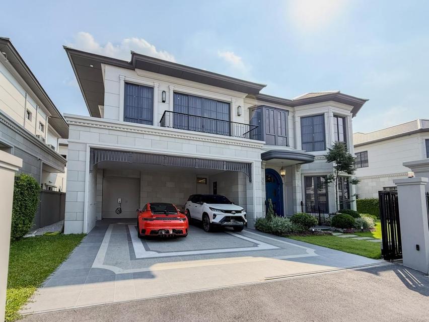 ขาย ให้เช่าบ้านเดี่ยว 2 ชั้น บ้านหรูสไตล์คฤหาสน์ นาราสิริ กรุงเทพกรีฑา 2