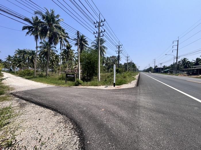 ขายที่ดิน ห่างทะเล 150 เมตร หัวมุมติดถนนกลางลงทะเล ทำเลดี ประจวบคีรีขันธ์ 6