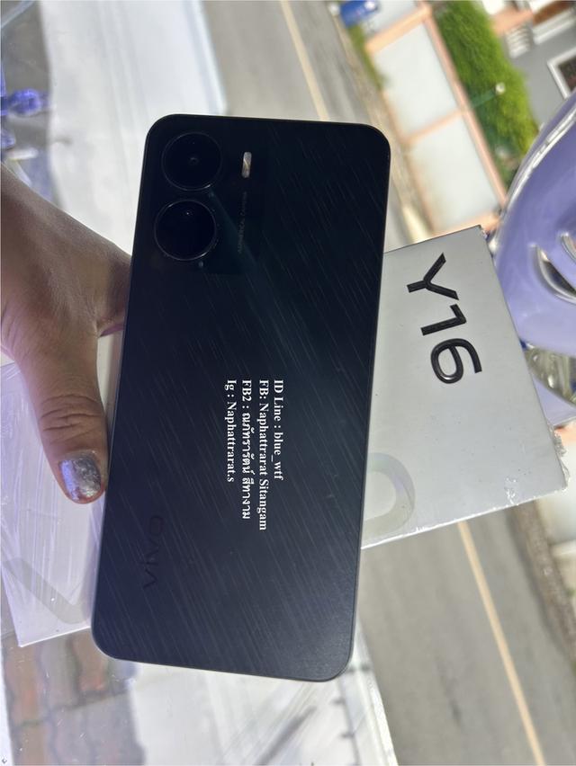 Vivo Y16 เครื่องเดิมๆยกกล่อง ติดรายเดือน สภาพสวยไร้รอย