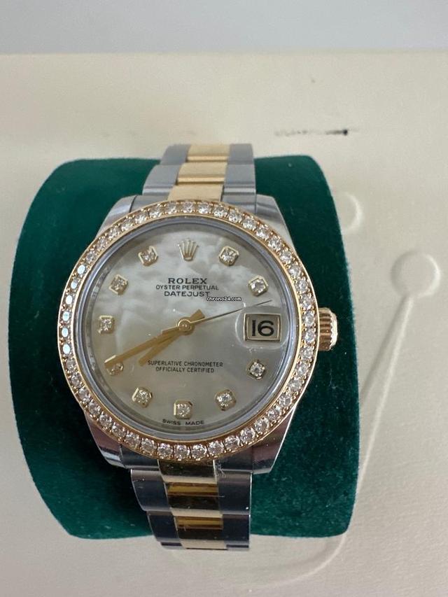 Rolex Datejust 31 Olive Green VI Diamond 2