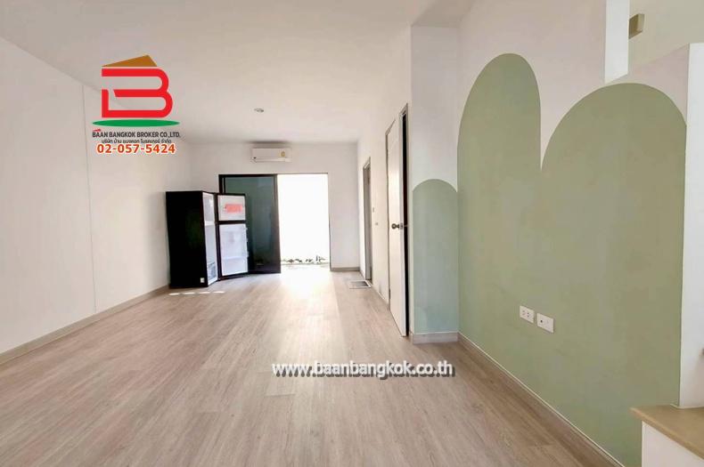 ทาวน์เฮาส์ หมู่บ้าน M Life (เอ็มไลฟ์) สถานีรถไฟฟ้าคูคต เนื้อที่ 18.6 ตรว. ใกล้ BTS คูคต เพียง 8 นาที ถนนลำลูกกา ตำบลลาดสวาย อำเภอลำลูกกา จังหวัดปทุมธา 6