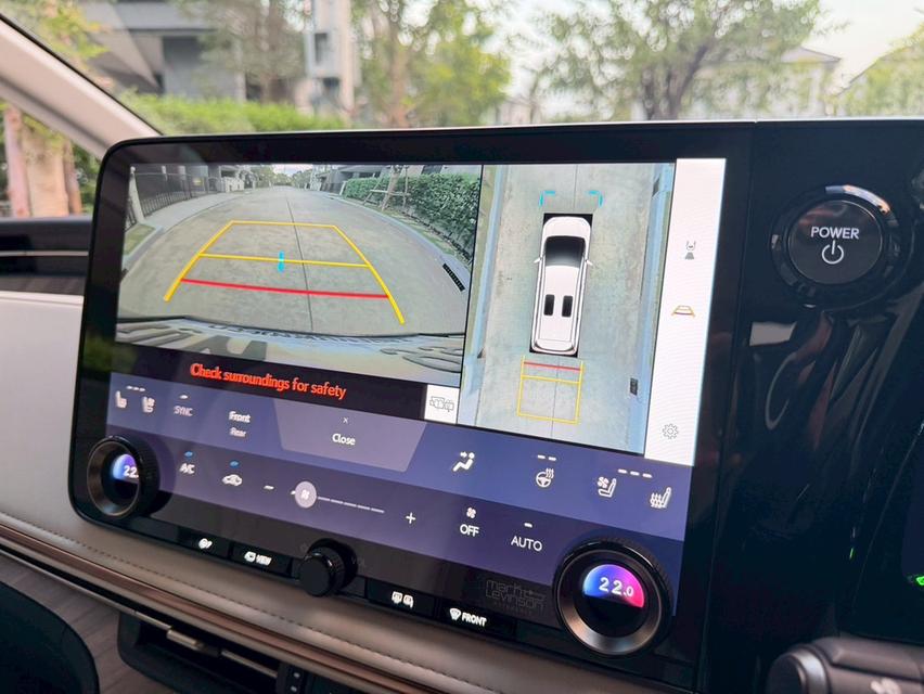 ปี 2024 Lexus LM350h 4 ที่นั่ง สีขาว Wrap สีพิเศษ รูปที่ 13