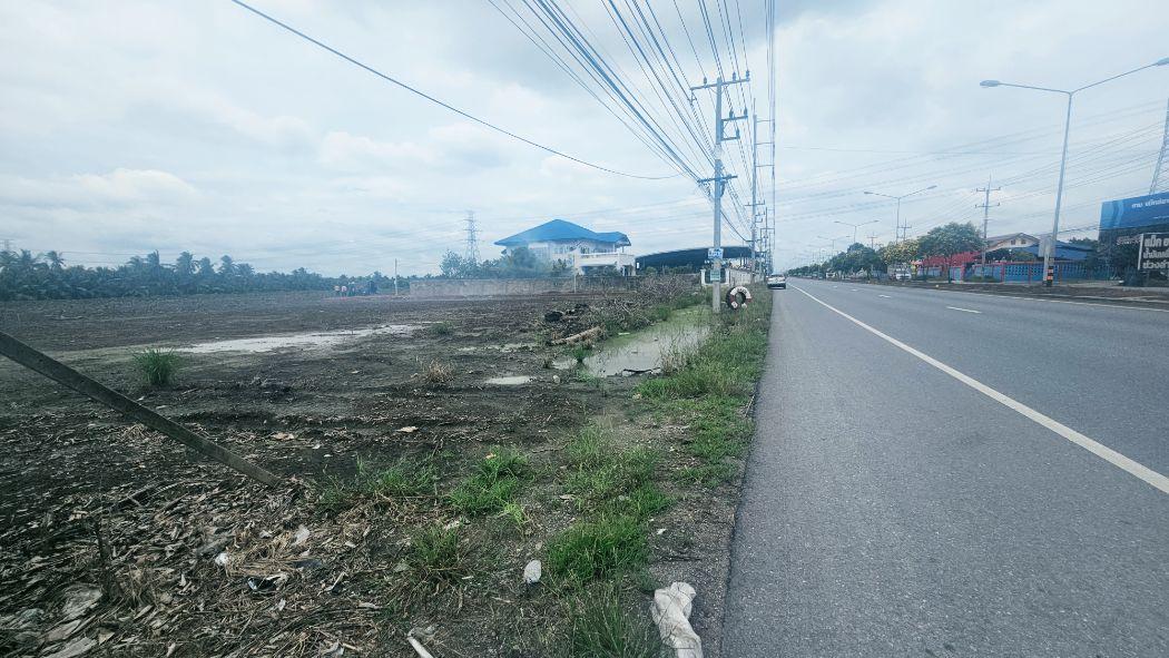 ขาย ที่ดิน บ้านแพ้ว 24 ไร่ 2 งาน 62 ตร.วา ติดทางหลวงแผ่นดิน พระราม2บ้านบ่อ-บ้านแพ้ว- ลำลูกบัว อ.บ้านแพ้ว สมุทรสาคร 2